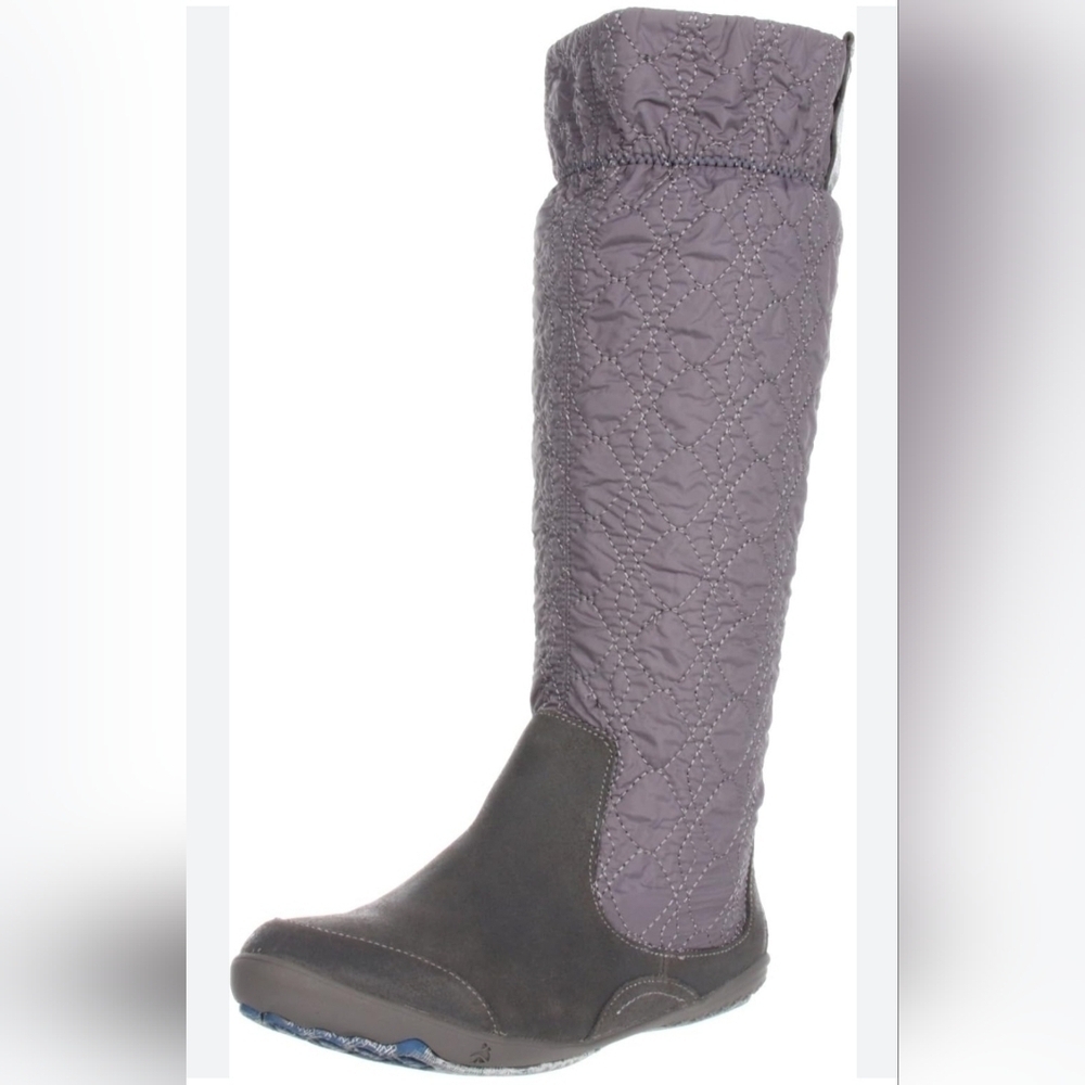 Cushe Gray ReFlex Quilted Tall Boots 7